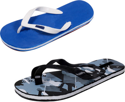

Indistar SetpCare Super Soft and Comfortable Slippers, Blue::multicolor