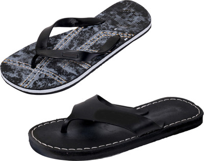 

Indistar SetpCare Super Soft and Comfortable Slippers, Black::black