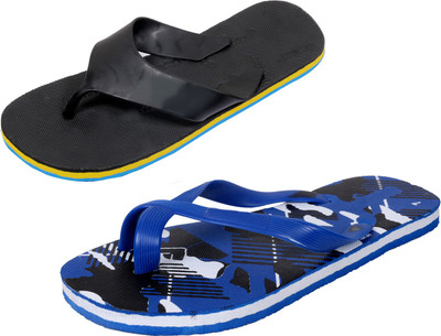 

Indistar SetpCare Super Soft and Comfortable Slippers, Black::multicolor