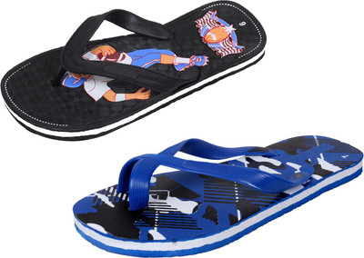 

Indistar SetpCare Super Soft and Comfortable Slippers, Black::multicolor
