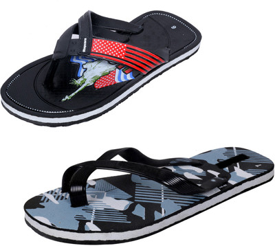 

Indistar SetpCare Super Soft and Comfortable Slippers, Black::multicolor