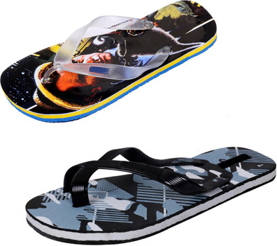 

Indistar SetpCare Super Soft and Comfortable Slippers, Black::multicolor