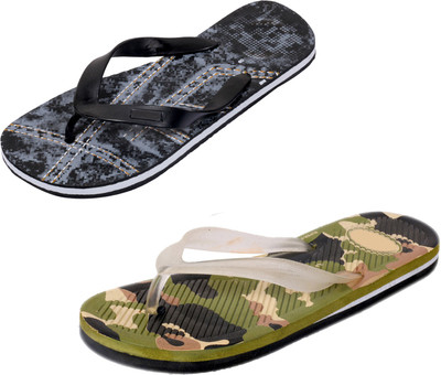 

Indistar SetpCare Super Soft and Comfortable Slippers, Black::multicolor