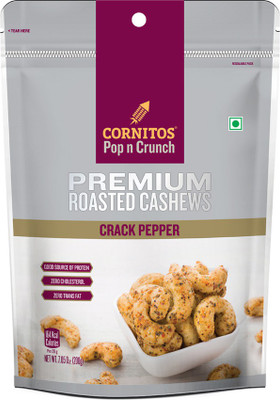 

Cornitos Premium Roasted Cashews Crack Pepper(200 g)