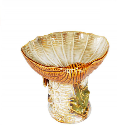 

Premsons Ceramic Decorative Unique Soap Case(Gold)