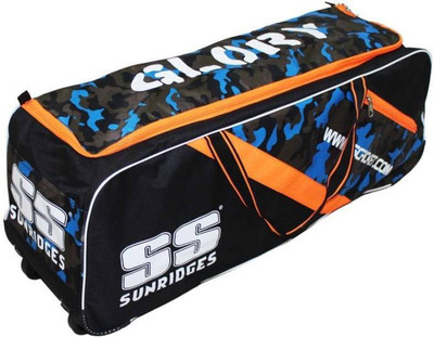

SS glory cricket kit bag(Multicolor, Wheeler), Blue