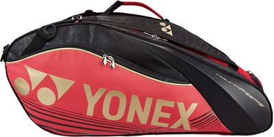 

Yonex SUNR9629TG BT9 Double Compartment Badminton Kitbag - Red Kitbag(Multicolor, Kit Bag)