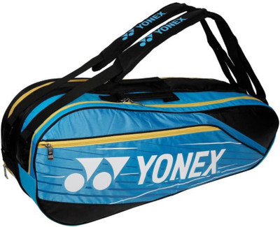 

Yonex YONEX-KB-WP12TK-BT6 KitBag(Black, Kit Bag), Blue/black