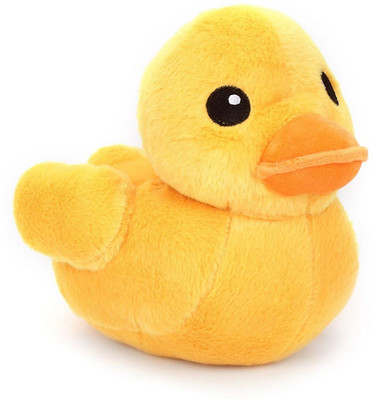 TRAGBARE Soft Spongy Quack Quack Duck For Children-26cm (Yellow) and Stuffed Soft Toy Plus (Multicolor) - Combo Stuffed Toys - 26 cm - 26 cm(Multicolor)