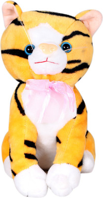 

Tickles Yellow Soft Cute Cat - 20 cm(Yellow)