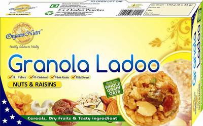 

OrganoNutri Granola Ladoo(200 g, Box)