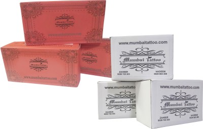 

Mumbai Tattoo 7RL, 9RL,11RS & 7RT,9RT,11RT Disposable Round Liner, Stack Shader Tattoo Needles(Pack of 50)