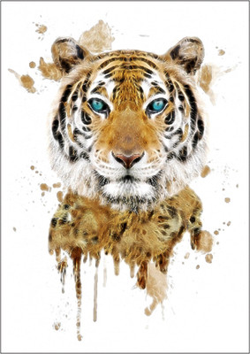 

Savii Beautiful Colorful Big Tiger Face Design(Beautiful Colorful Big Tiger Face Design)