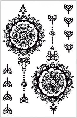 

Savii Roaring Full Big Leopard Tiger Popular Design(Fake Heena Mehendi Tattoo Design)