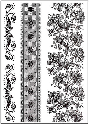 

Savii Fake Heena Mehendi Flower Design(Fake Heena Mehendi Flower Design)
