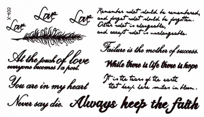 

Savii Black Love Mix Text Feather Popular Design(Black Love Mix Text Feather Popular Design)