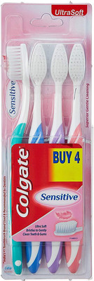 

Colgate Sensitve Ultra Soft Toothbrush(Pack of 4)