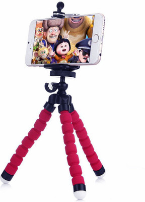 

BUY GENUINE Sponge Flexible Sponge Tripod 360 Rotatable mobile holder Tripod(Multicolor, Supports Up to 1000 g)