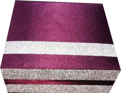 

Decent Boxes Jewellery Vanity Box Jewellery Vanity Box(Purple)