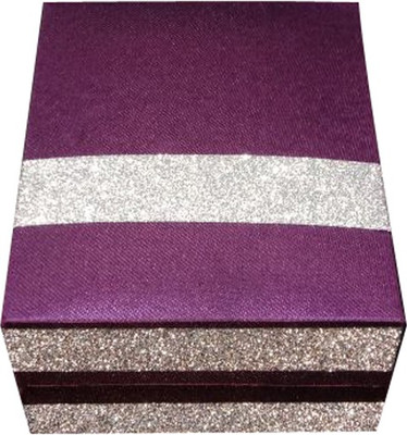 

Decent Boxes Jewellery Vanity Box Jewellery Vanity Box(Purple)