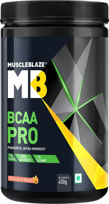 

MuscleBlaze BCAA PRO, Intra-Workout Formula for Muscle Recovery(450 g)