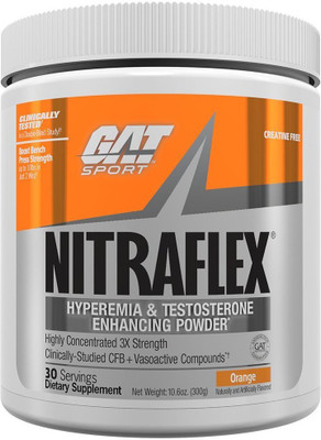

GAT Nitraflex, 30 Serving, Orange (Fresh Stock)(300 g)