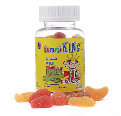 

Gummi King Gummi King Vitamin D gummies Good Source of Calcium Absorption Gummy Vitamins-30 Gummies …(30 No)