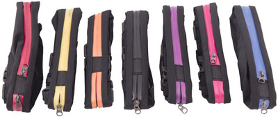 

FITGURU Running Belt-Oragnge, Waist Pouch for Men + Women, Holds all iPhones/Smart Phones + Accessories, Completely Comfortable Running Belt for Travel, Hiking or Jogging Running Belt, Exercise Belt(Black, Red, Purple, Blue, Orange, Pink, Yellow), Black;b