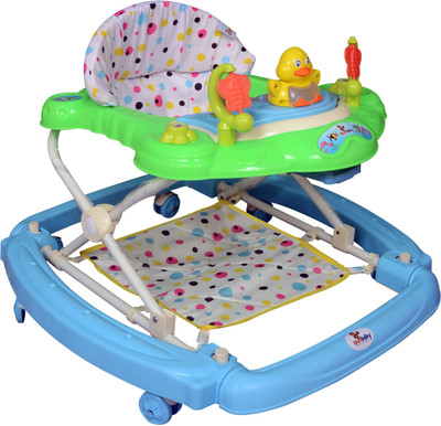 

Sunbaby Musical Activity Walker With Parent Rod(Green, Blue), Blue;green