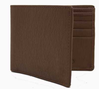 

Nietz Men Brown Artificial Leather Wallet(10 Card Slots)