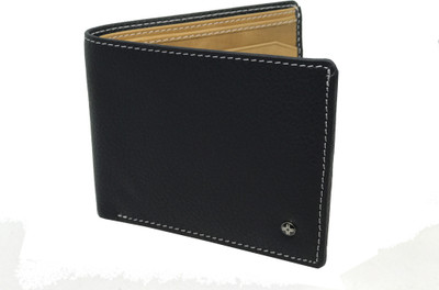 

JL Collections Men Black Genuine Leather Wallet(6 Card Slots)
