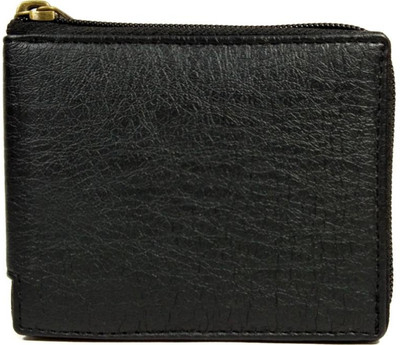 

SP Men Black Artificial Leather Wallet(4 Card Slots)