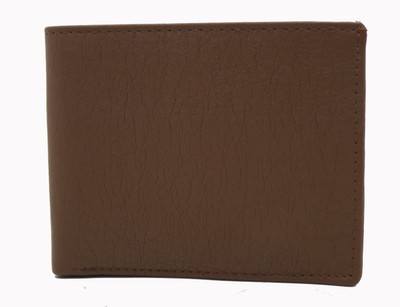 

Nietz Men Brown Artificial Leather Wallet(10 Card Slots)