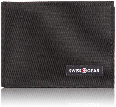 

Swiss Gear Men Black Fabric Wallet(6 Card Slots)