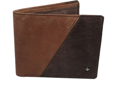 

JL Collections Men Casual Brown Genuine Leather Wallet(8 Card Slots), Dark brown