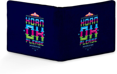 

SL COLLECTIONS Men Multicolor Canvas, Artificial Leather Wallet(4 Card Slots)