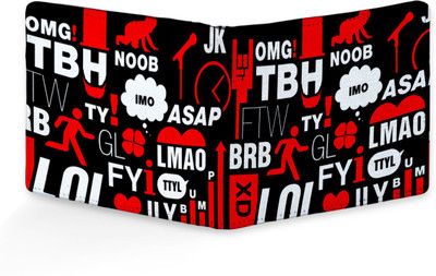 

SL COLLECTIONS Boys Multicolor, Tan Artificial Leather, Canvas Wallet(4 Card Slots)