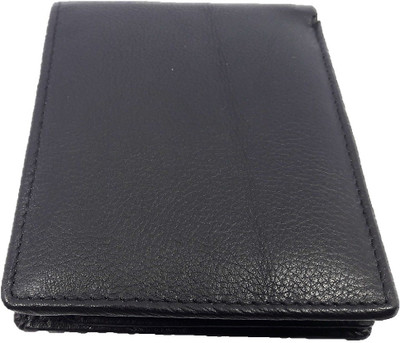 

Rockwell fashion Men Black Genuine Leather Wallet(6 Card Slots)