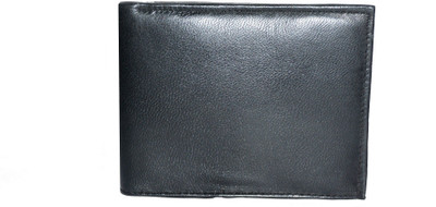 

APF COLLECTION Men Black Genuine Leather Wallet(5 Card Slots)