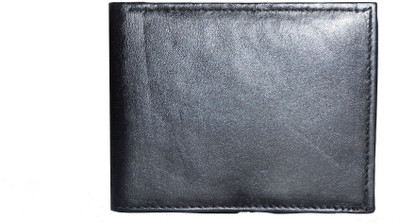 

APF COLLECTION Men Black Genuine Leather Wallet(4 Card Slots)