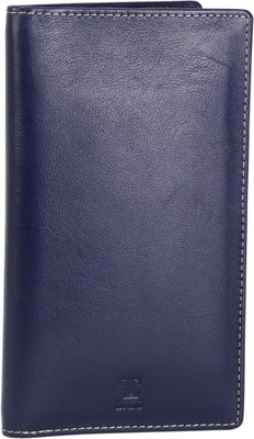 

LEX TAVIS Men Blue Genuine Leather Card Holder(8 Card Slots)