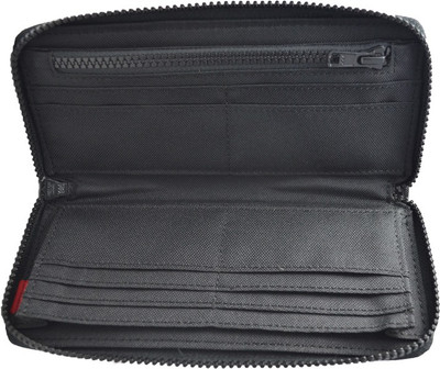 

Levi's Women Casual Black Canvas Wallet(6 Card Slots)
