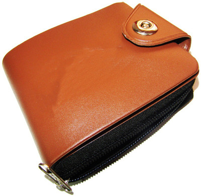 

Peacock Mundkar Boys Tan Artificial Leather Wallet(8 Card Slots)