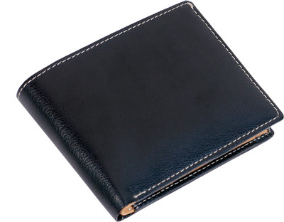 

samtroh Men Multicolor Artificial Leather Card Holder(6 Card Slots), Black