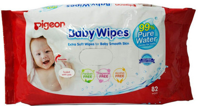 

Pigeon Water Base Baby Wipes (82 Sheets)