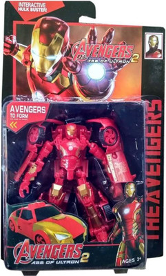 

ClueSteps Avengers Transformable Iron Man for your Kids(Multicolor)