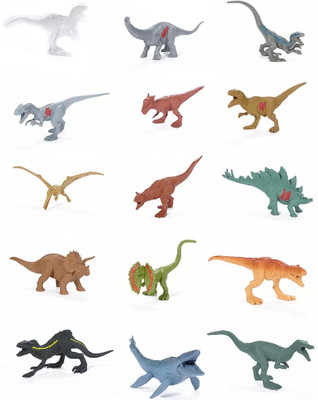 JURASSIC WORLD MINI DINO MULTI PACK(15)(Multicolor)