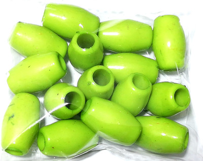 

GOELX Plastic Pipe Beads for Beading, Jewellery Making & Art Craft Work !! Size : 2cm X 1cm