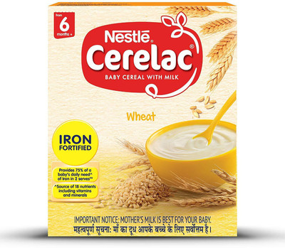 

Nestle Cerelac Fortified Baby Cereal(300 g, 6+ Months)