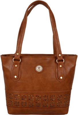 

RBRN Women And Girls Stylish Handbag Shoulder Bag(Brown, 10 L)